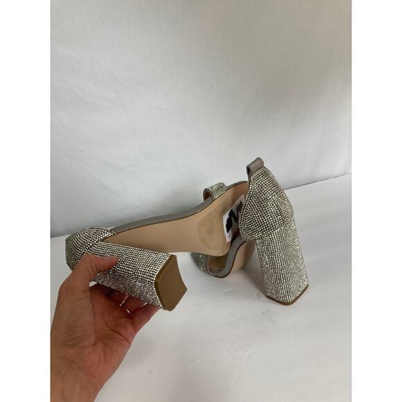 Steve Madden Carrson Sparkle Slide on Heel Size 7 - Picture 5 of 5